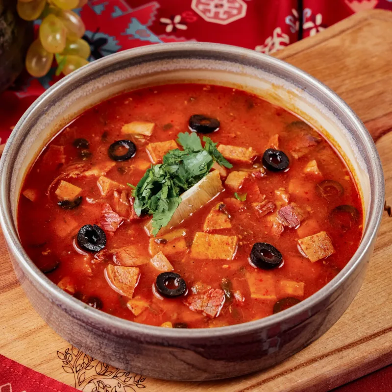 Мясной суп