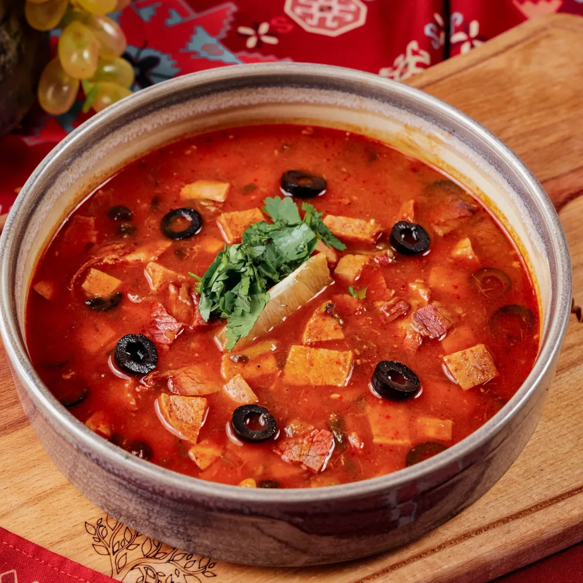Мясной суп