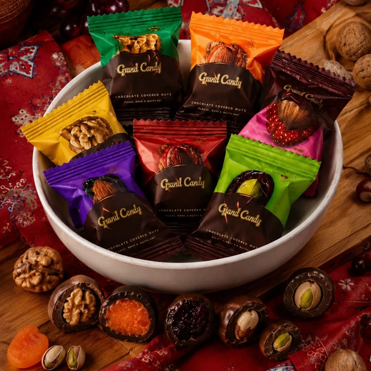 Сухофрукты в шоколаде "Grand Candy"